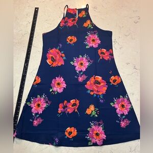 Floral Navy Dress